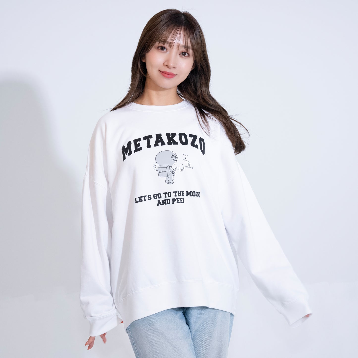 ビッグシルエットGo To The Moon Sweatshirt