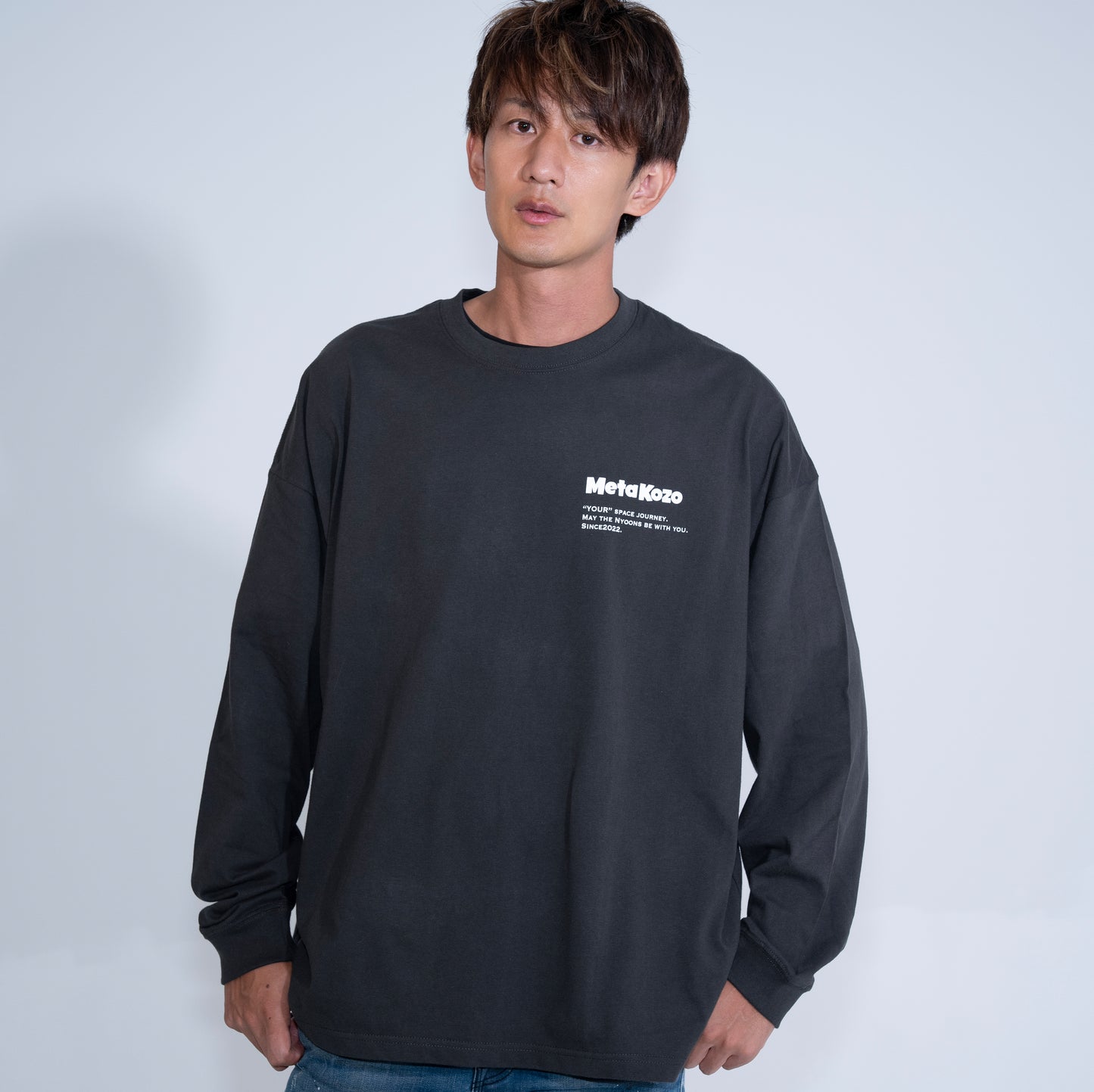 MetaKozo Logo Long-sleeve T-shirt