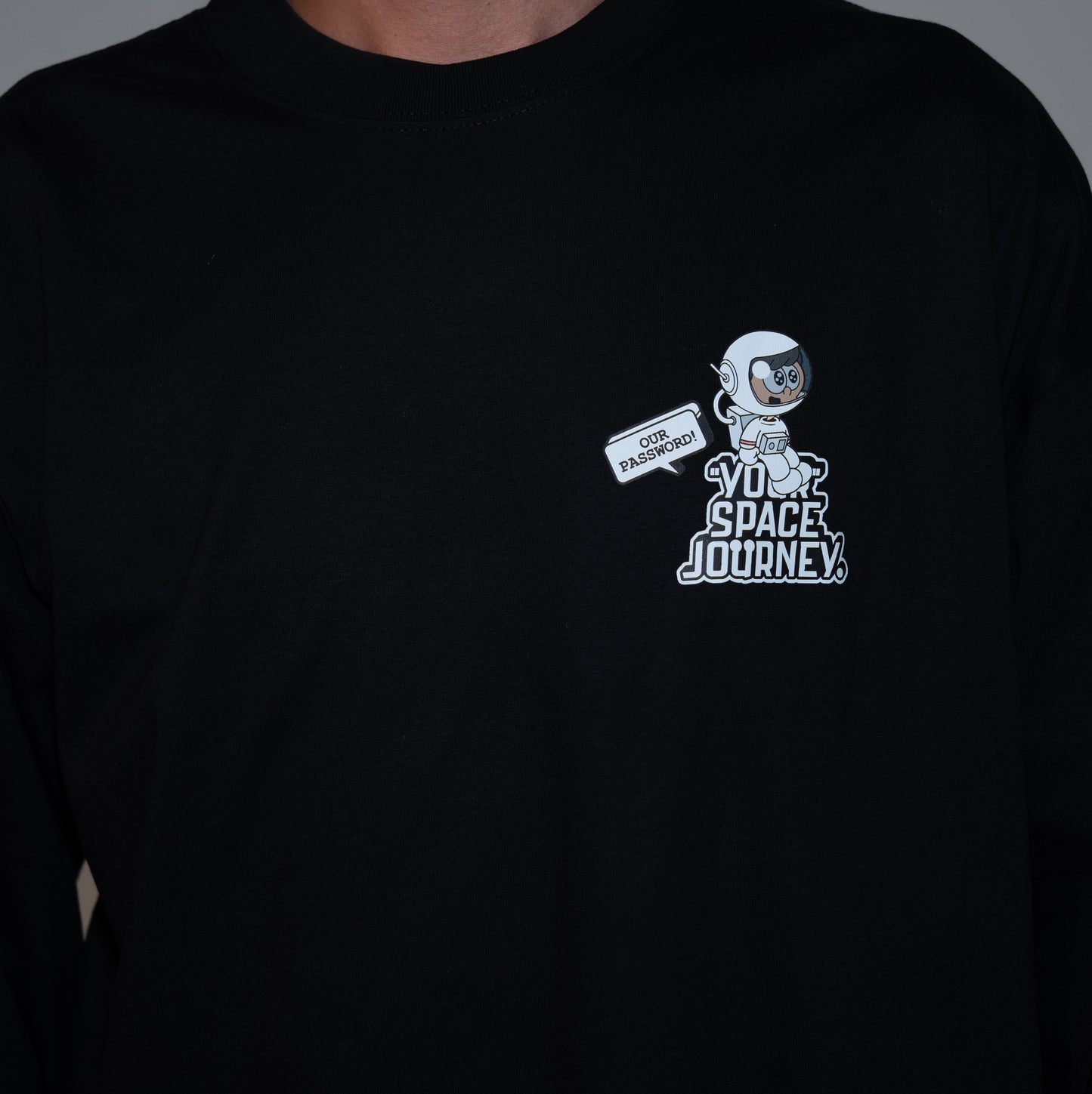 【即出荷可能】 YOUR SPACE JOURNEY Long-sleeve T-shirt