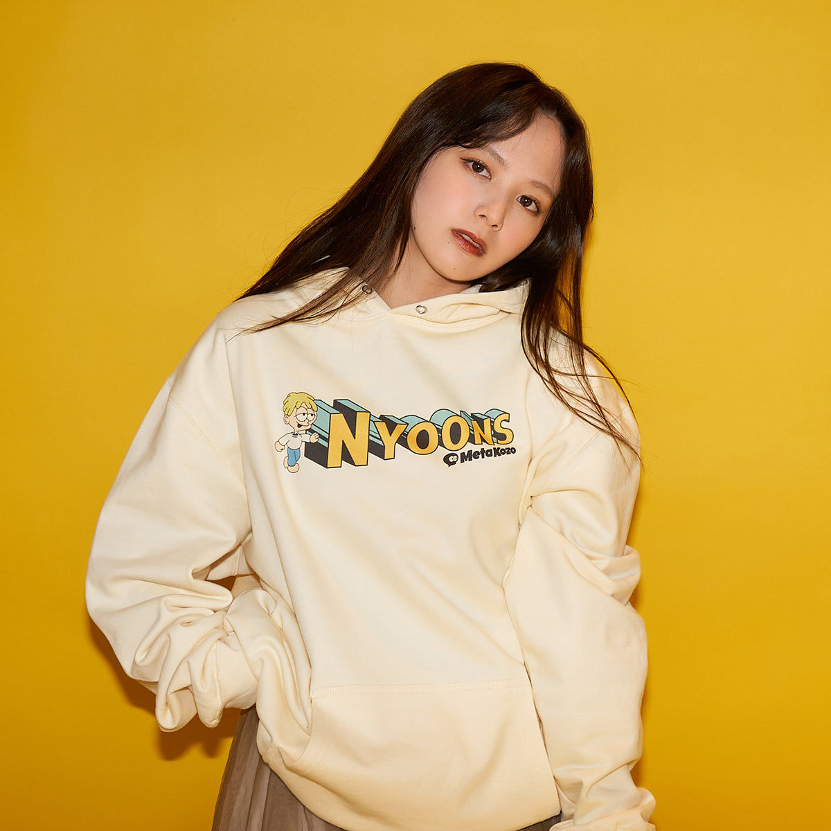 MetaKozo Nyoons 3D Logo Hoodie