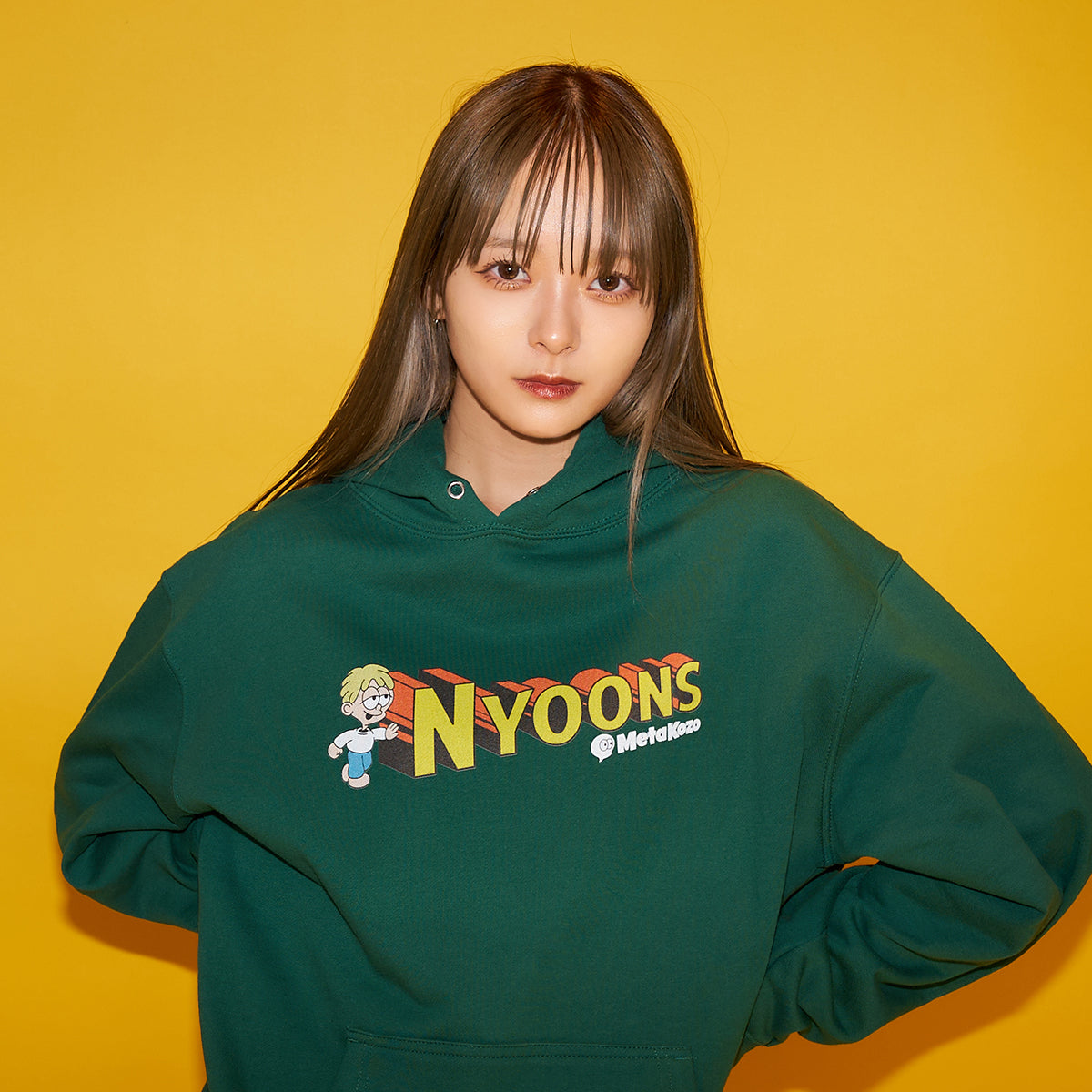 MetaKozo Nyoons 3D Logo Hoodie