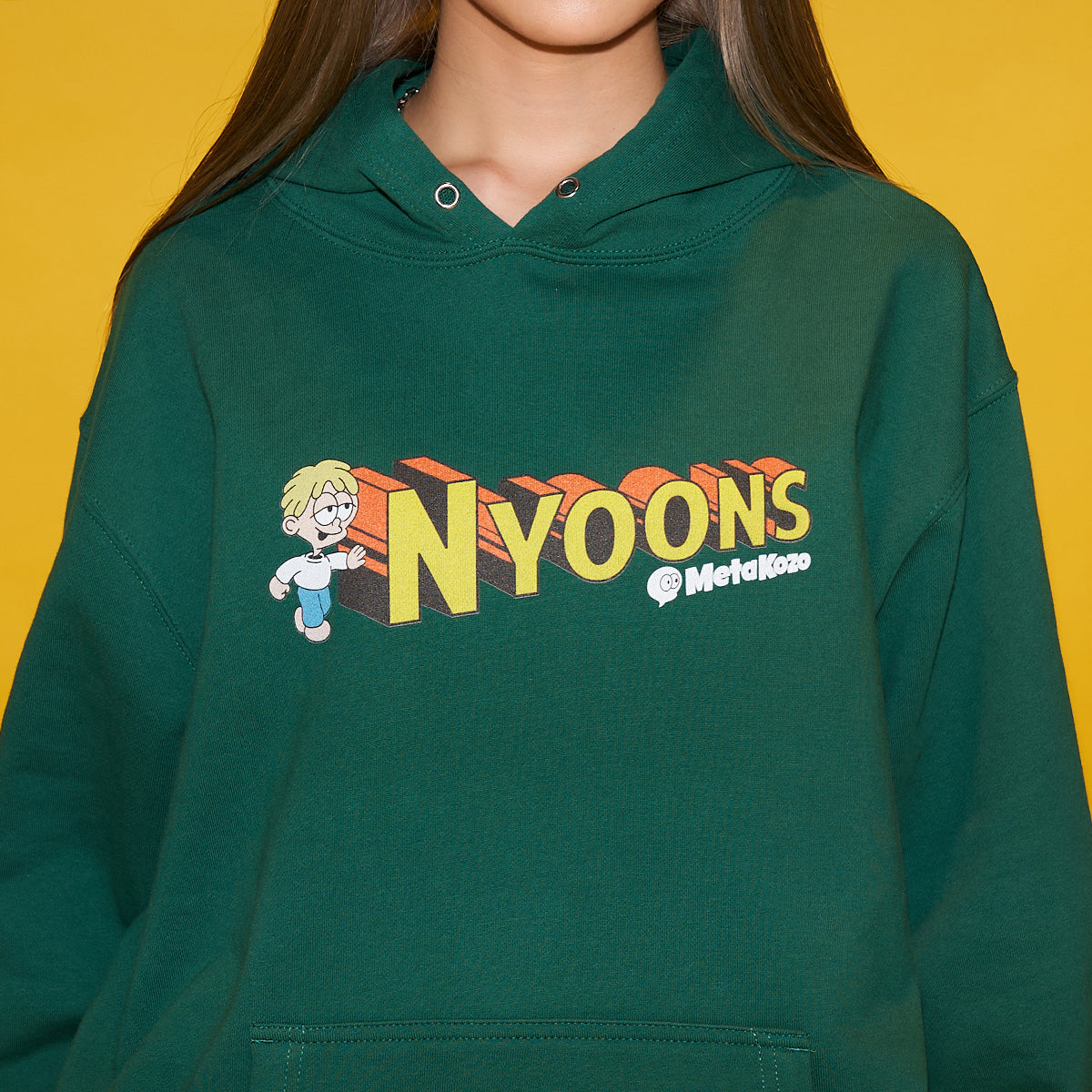 MetaKozo Nyoons 3D Logo Hoodie