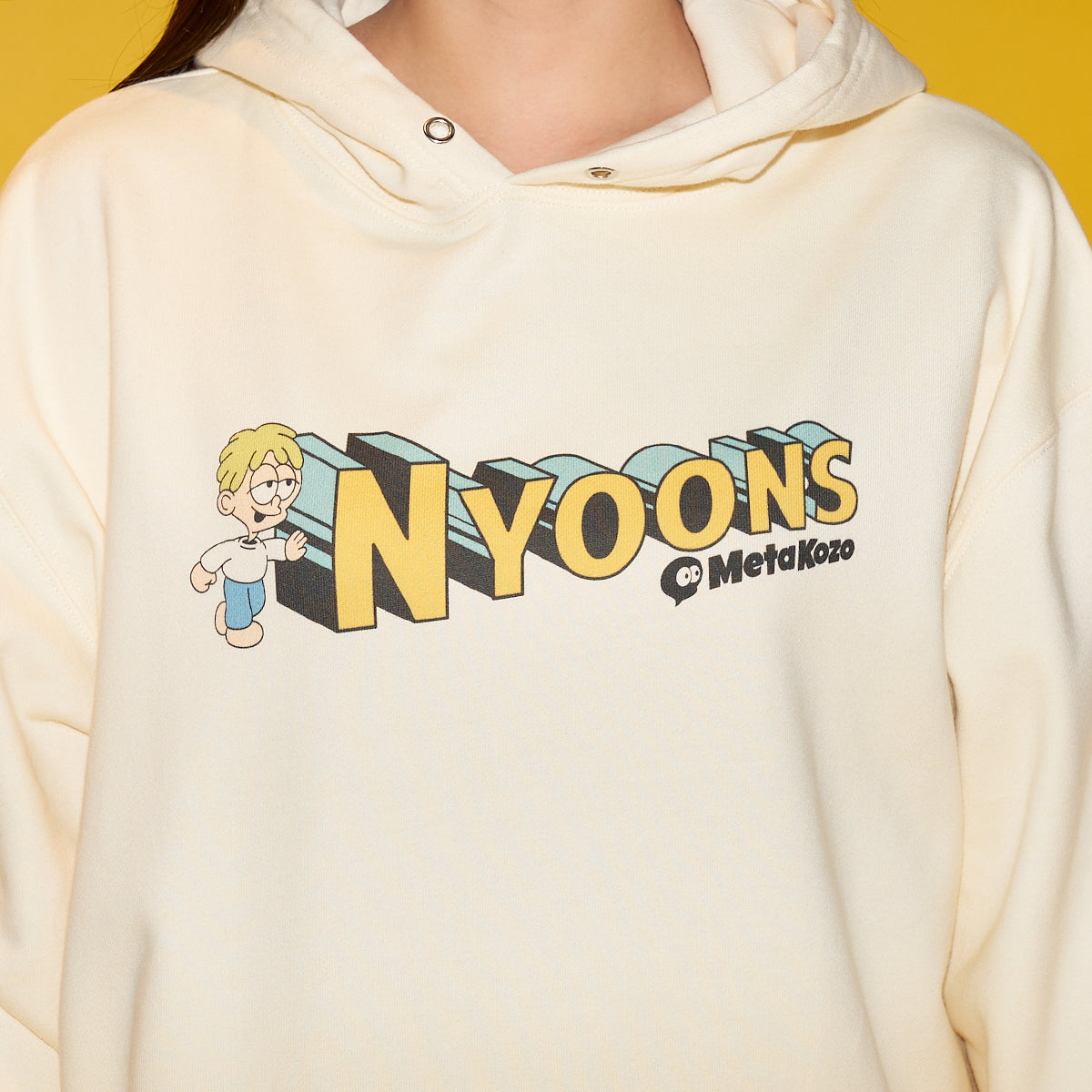 MetaKozo Nyoons 3D Logo Hoodie