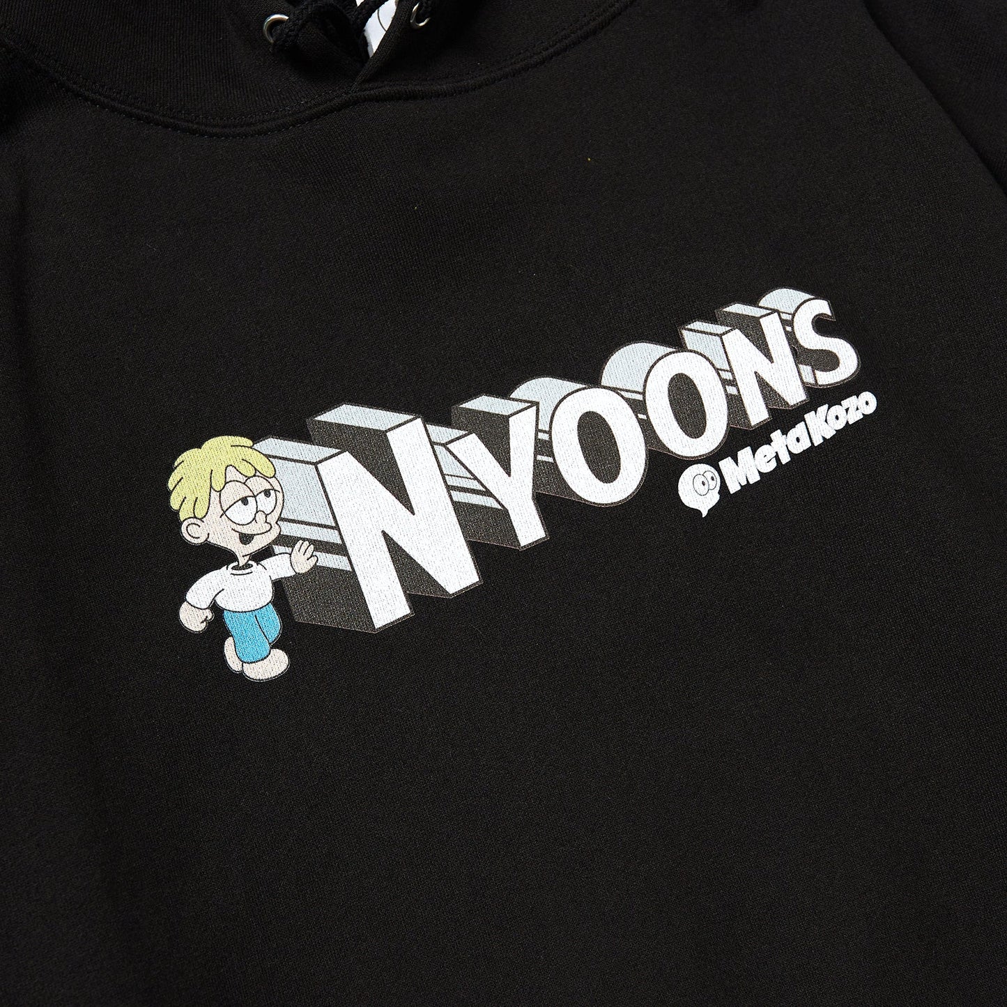 MetaKozo Nyoons 3D Logo Hoodie